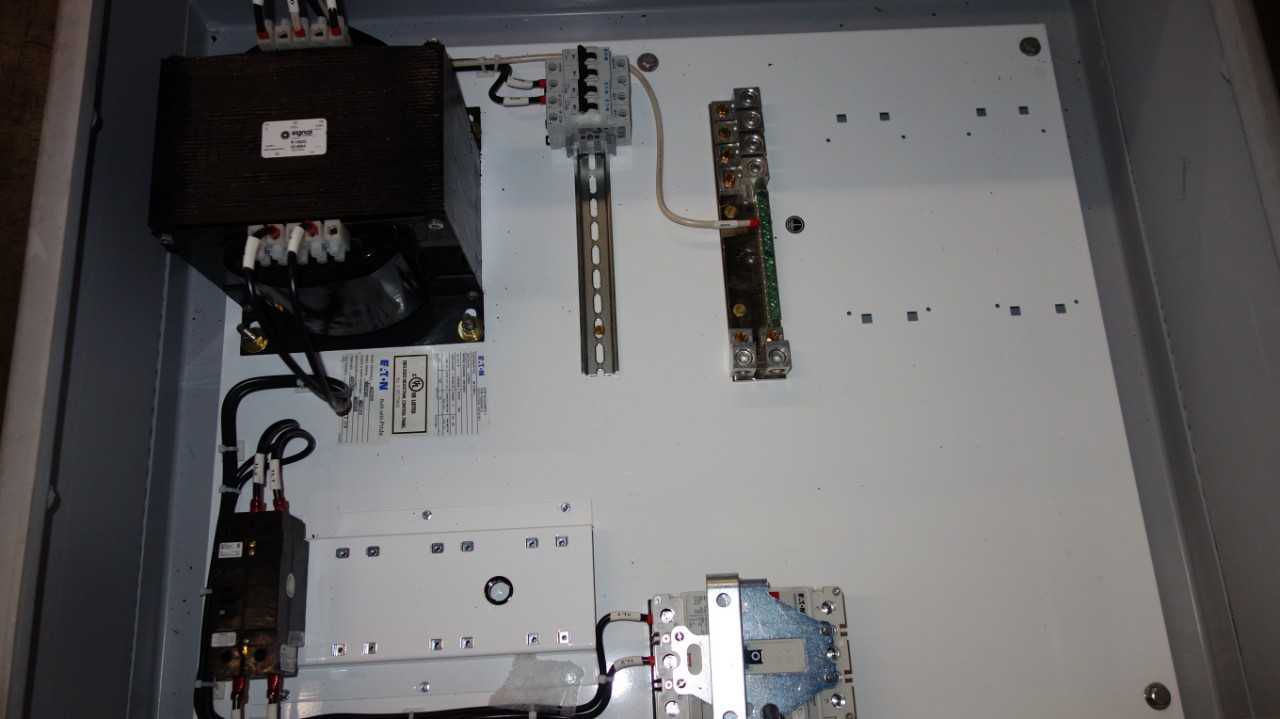 EATON 84-31965-1 JETWAY INDUSTRIAL CONTROL PANEL W/ 7.5KVA - ELECTRICAL COMPONENTS