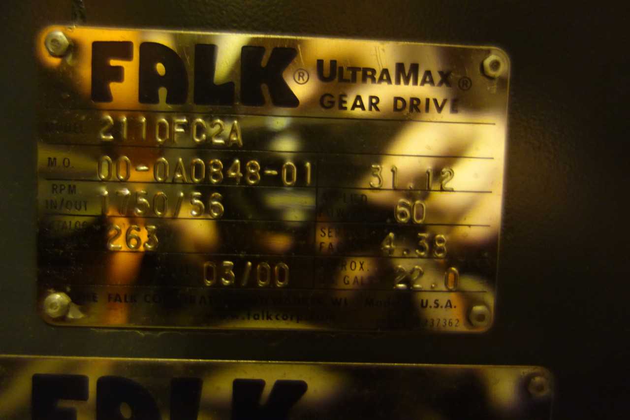 FALK 2110FC2A ULTRA MAX GEAR DRIVE REDUCER - GEAR REDUCERS