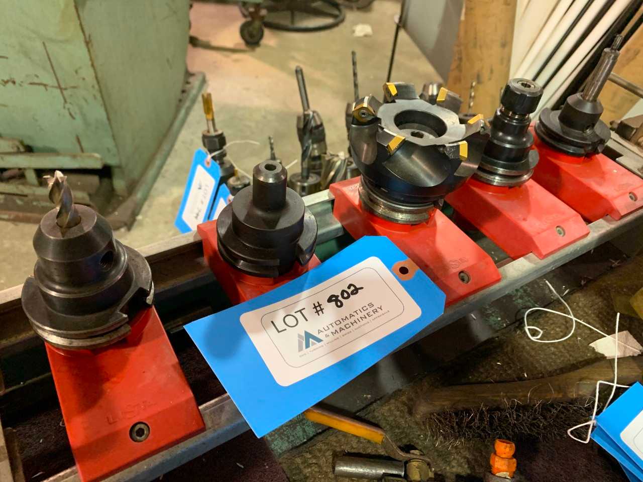 Cat-40 Tool Holders QTY 5 - ELECTRIC POWER TOOLS