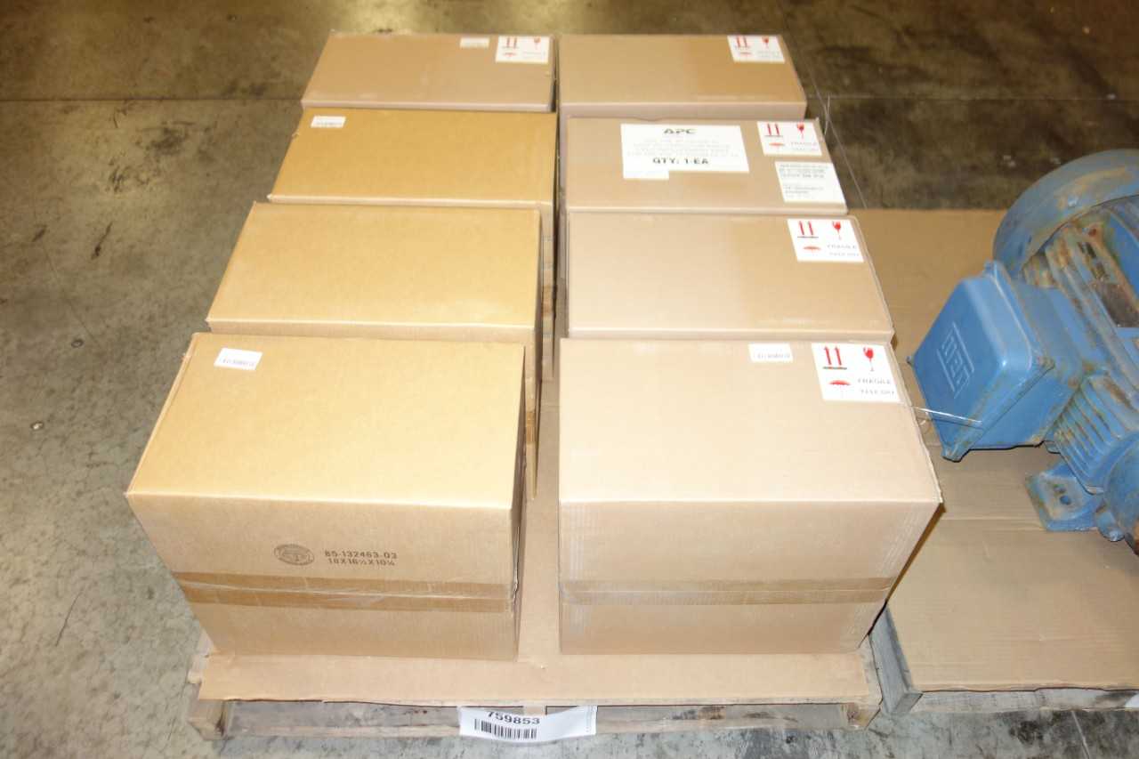 2 PALLETS OF APC 87-132388-10 CAPACITORS, WEG AC MOTOR - ELECTRIC MOTORS
