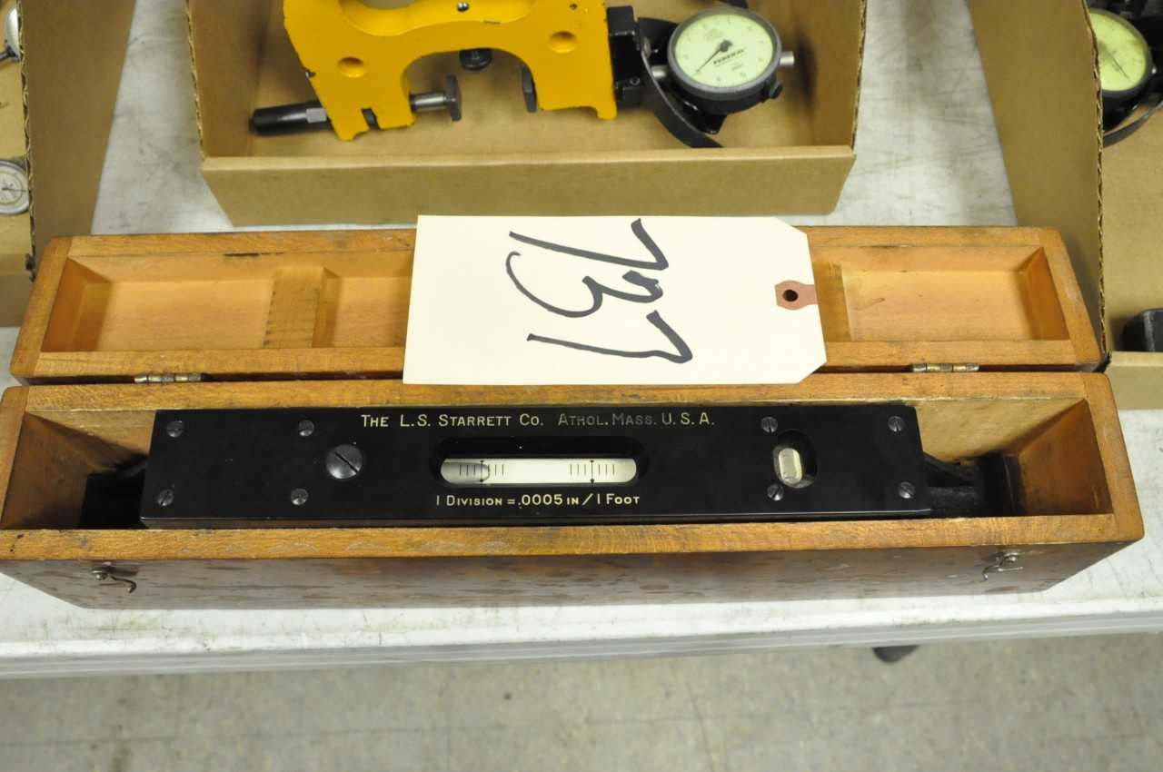 Starrett Precision Level with Case - ELECTRIC POWER TOOLS