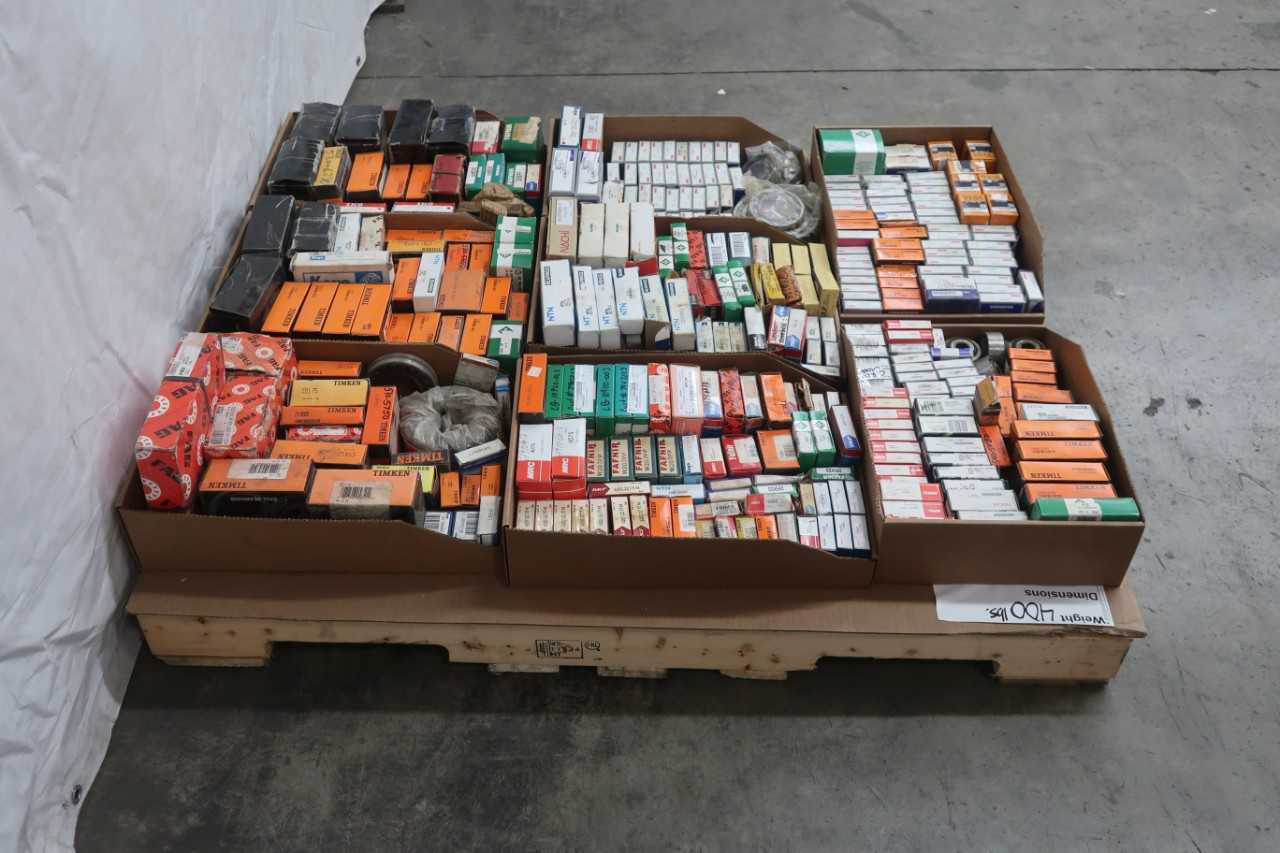 PALLET OF ASSORTED BEARINGS - BEARINGS