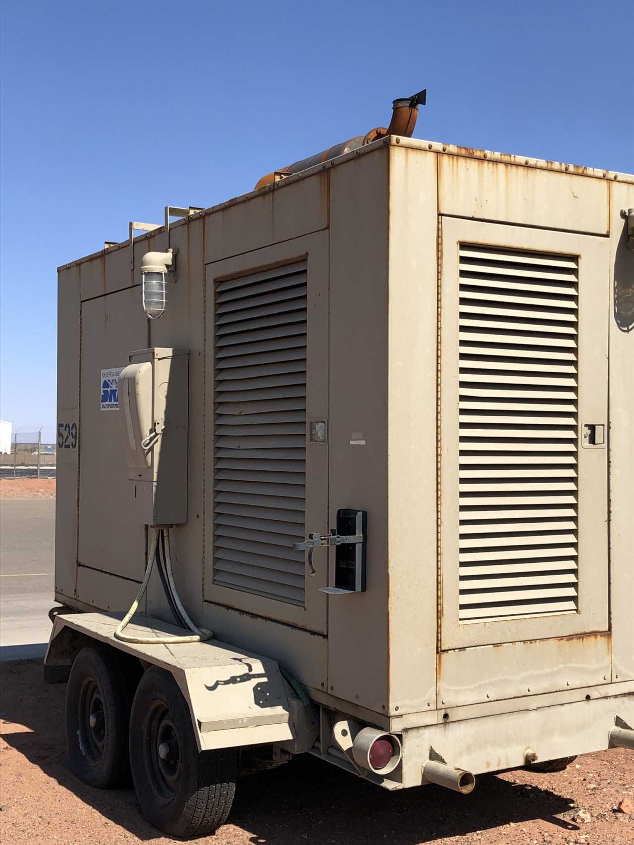 Cummins Power Generator; Trailer-mounted; 250kw; Portable - STANDBY POWER GENERATOR