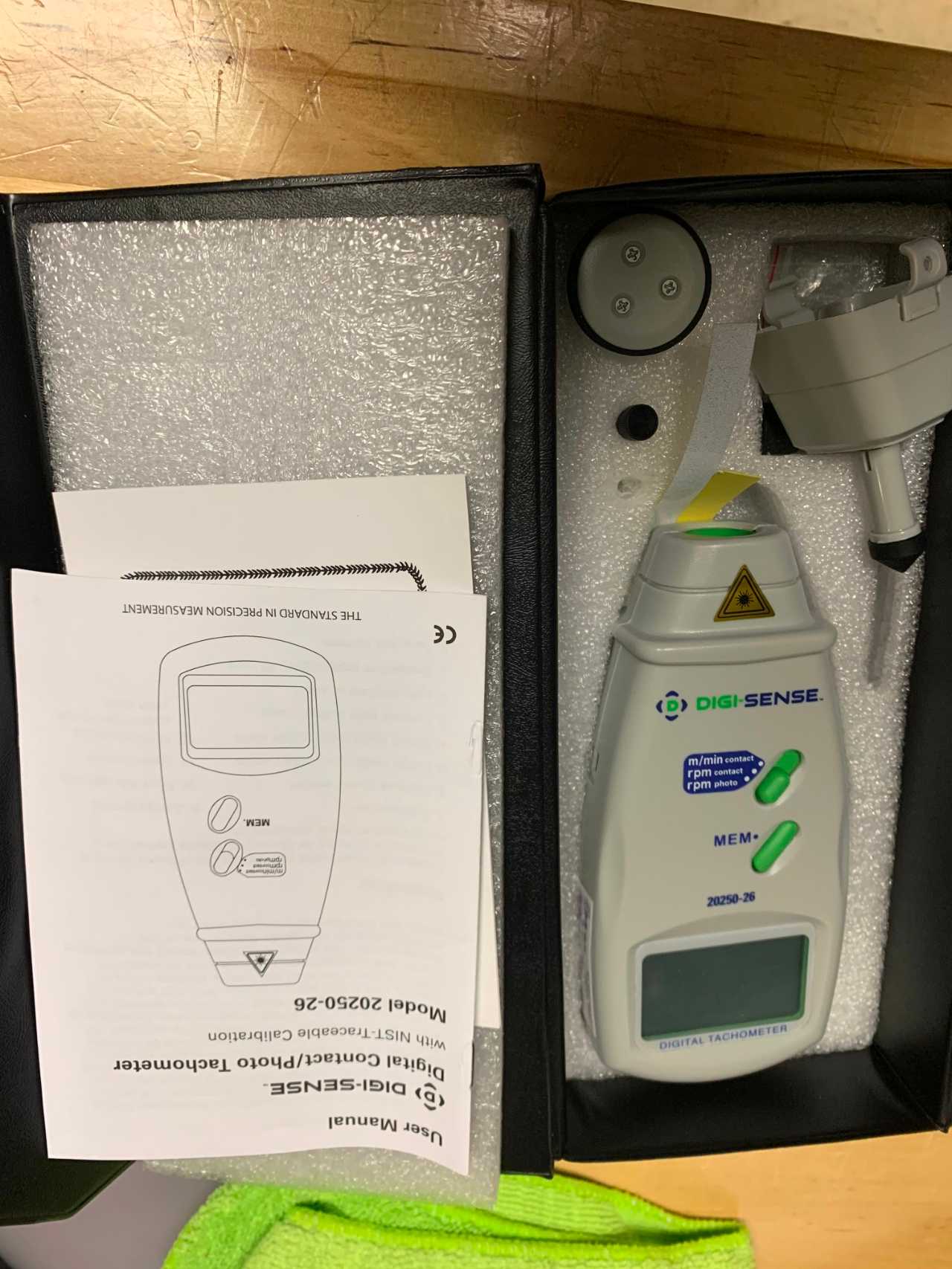 Digi Sense Contact/Photo Tachometer - ELECTRIC POWER TOOLS