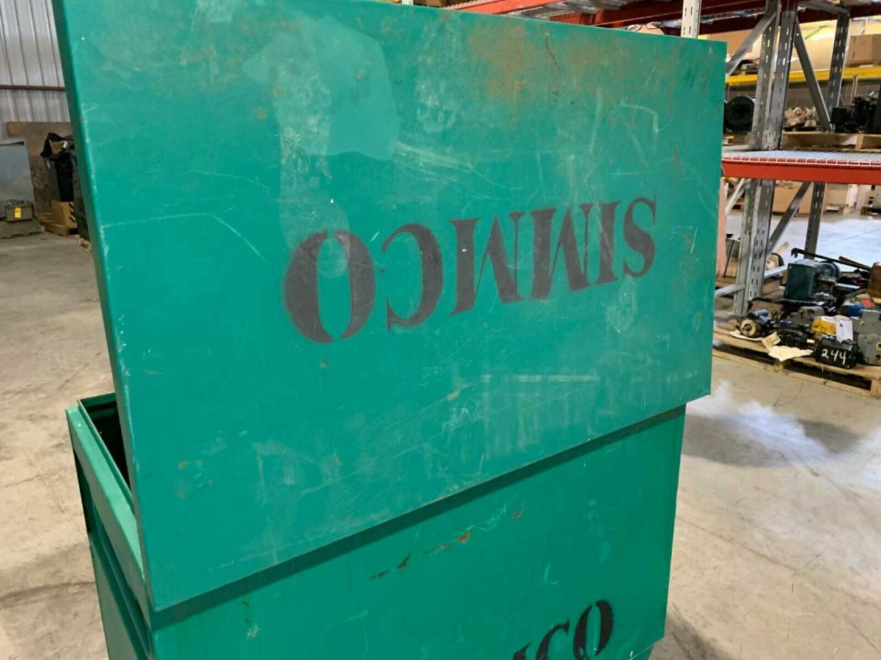 USED GREENLEE MOBILE STORAGE BOX 30X48X30 JOB BOX TOOL CHEST 3048 23362 - MISCELLANEOUS