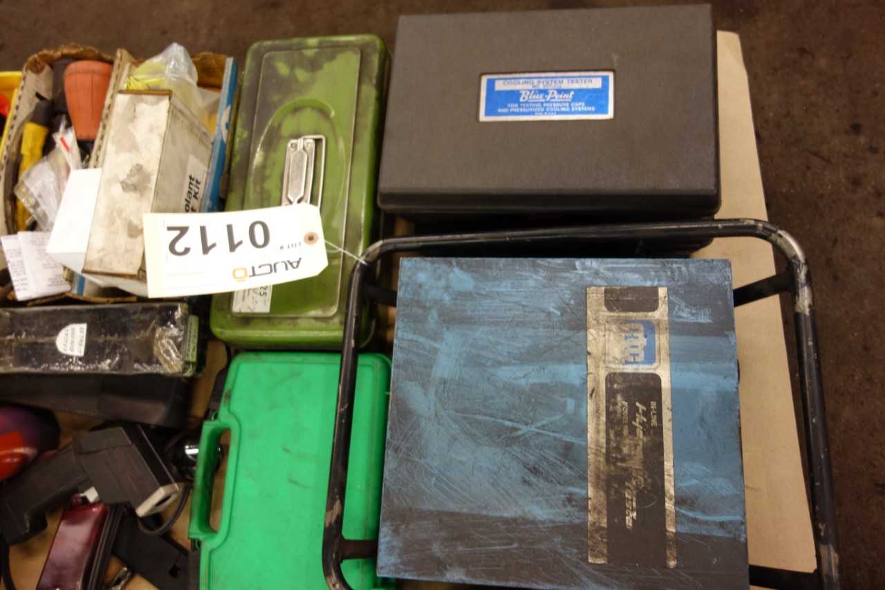 1 PALLET OF ASSORTED TEST EQUIPMENT, PLUGS, TESTER - LAB & SCIENTIFIC