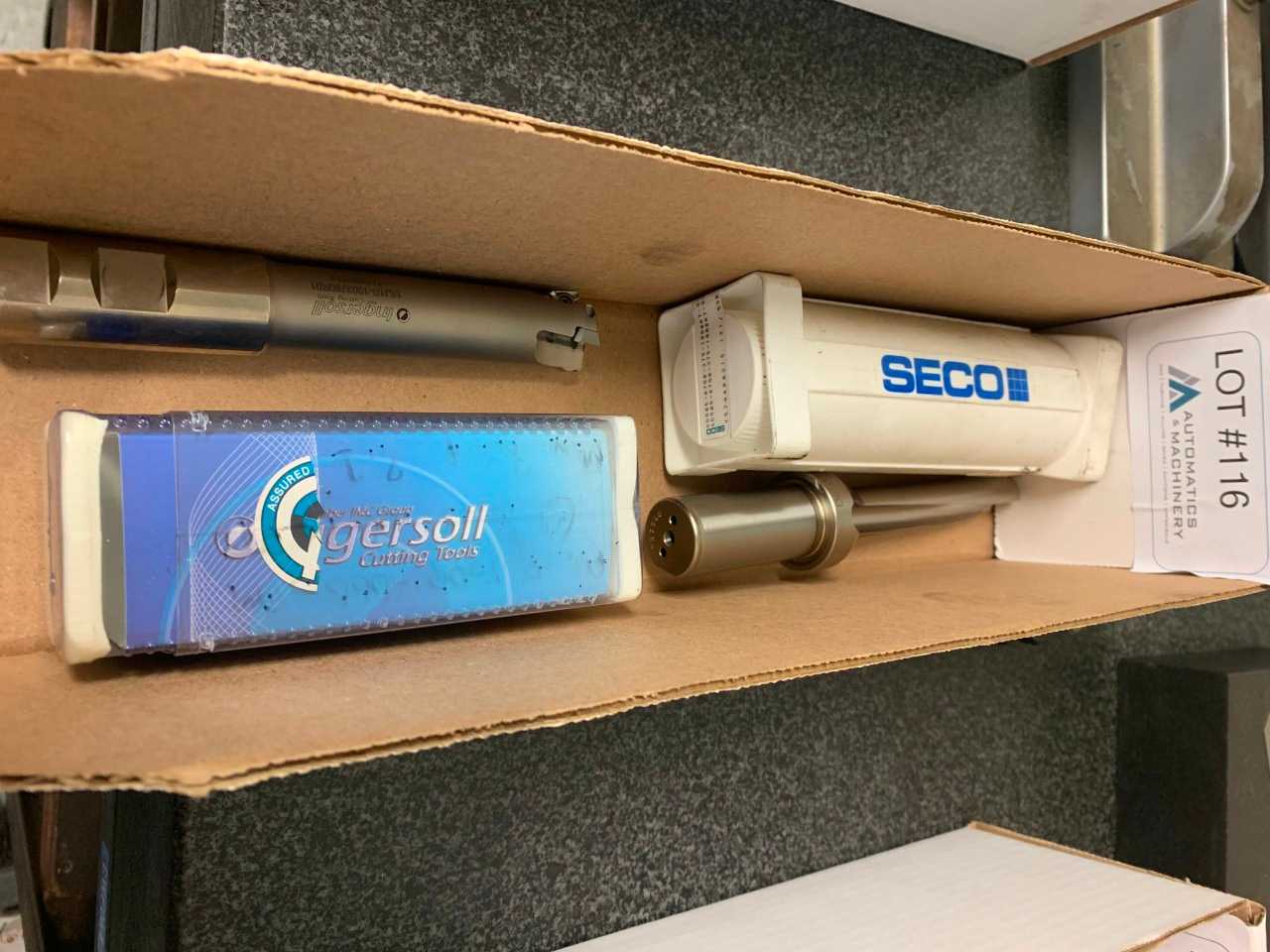 Ingersoll Insert Mill, and Seco Insert Drill - MACHINING ACCESSORIES & TOOLING