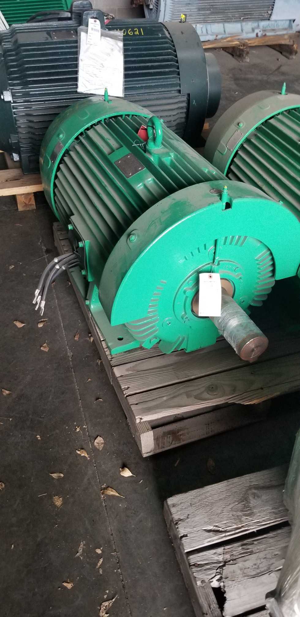 125 HP 1800 RPM 444T Frame Toshiba Motor Rebuilt - ELECTRIC MOTORS