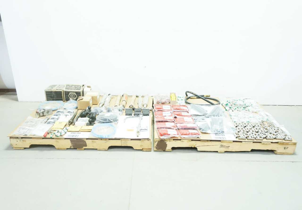 2 PALLETS OF ASSORTED FAUCET, DISTRIBUTOR CABLE, CIRCUIT BREAKER, TEMPERATURE GAUGE, BRASS FITTINGS, CONTROL VALVE - CONTROL VALVE