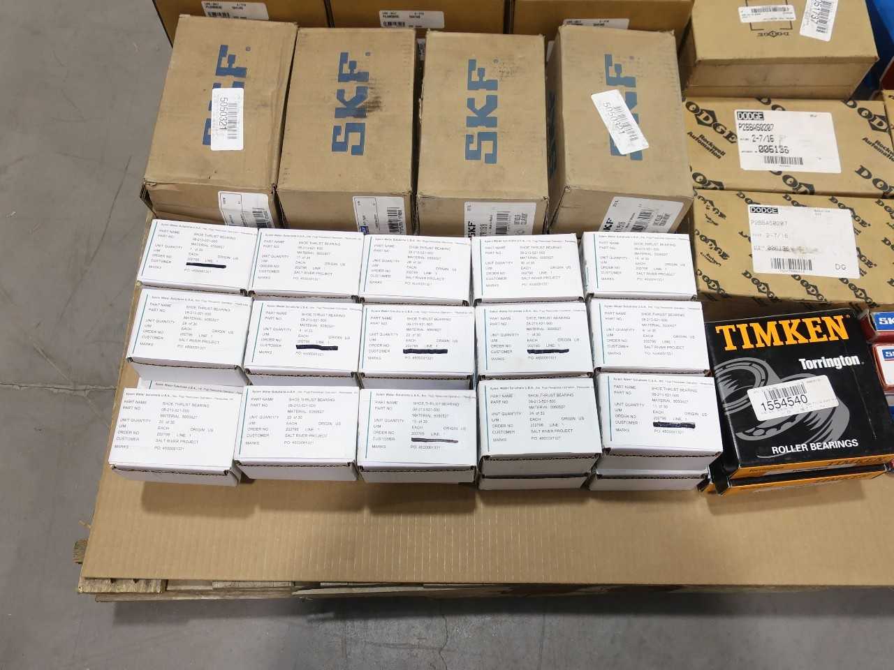 1 PALLET OF ASSORTED BEARINGS - BEARINGS