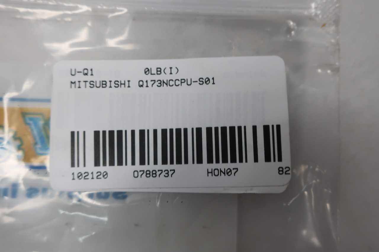 MITSUBISHI Q173NCCPUS01 PROCESSOR MODULE - AUTOMATION & CONTROLS
