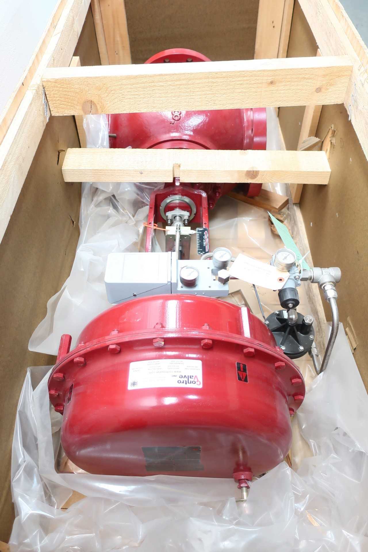 MASONEILAN DRESSER 88-80385 PNEUMATIC STEEL FLANGED CONTROL VALVE 8IN - CONTROL VALVE