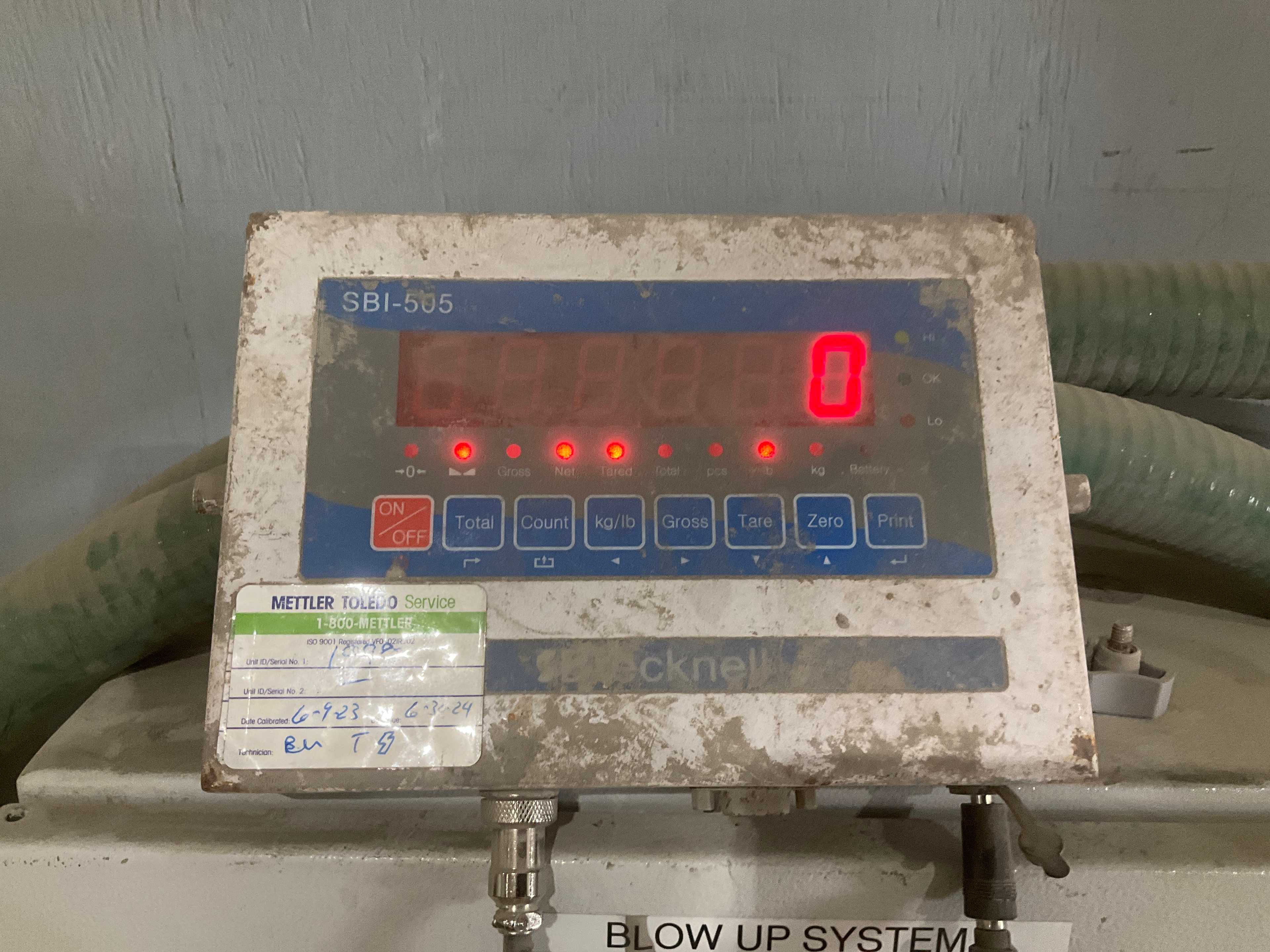 INDUSTRIAL SCALES - PLANT & FACILITY EQUIPMENT