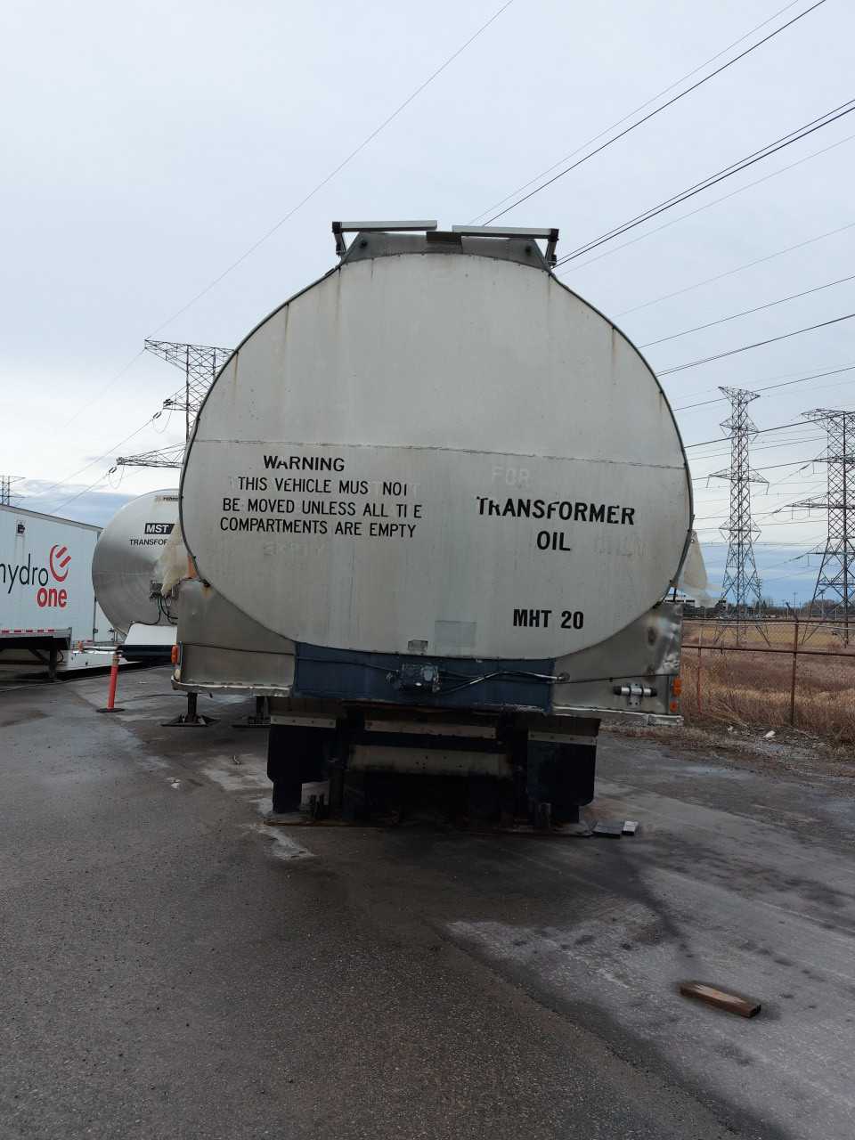 Transformer Oil Storage Trailer - TRAILERS