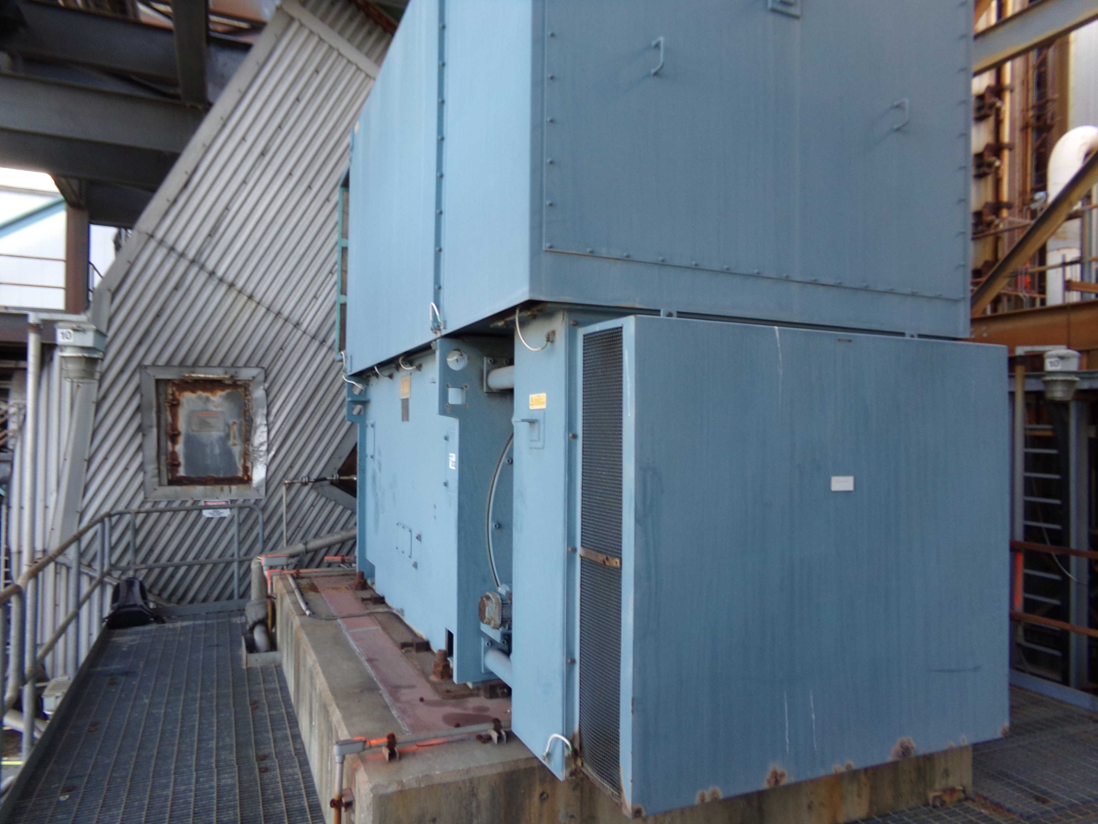 2008 ABB AMC 800M8A BSFV 3 PHASE INDUCTION MOTOR - ELECTRIC MOTORS