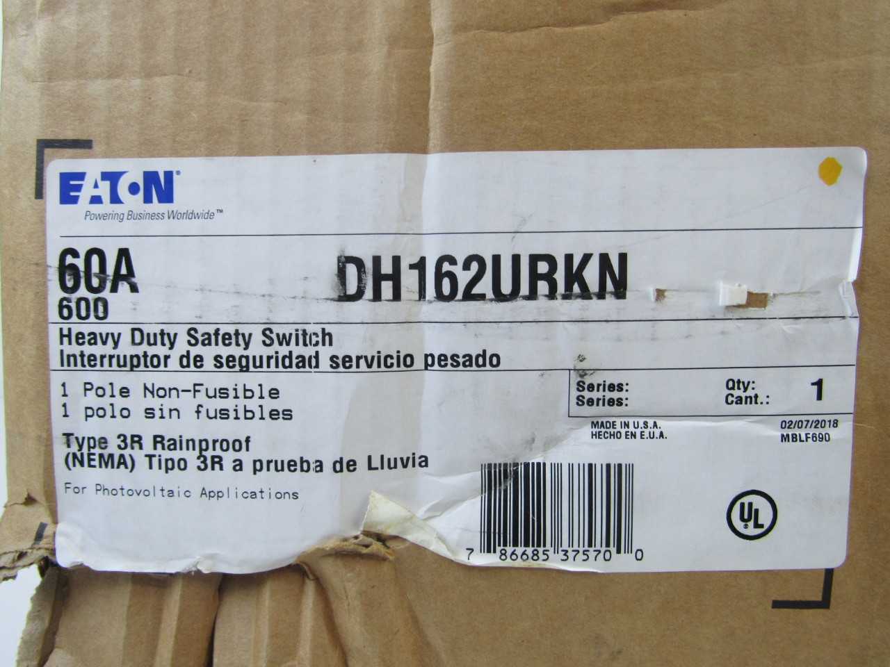 Quantity of 15x DH162URKN Switches - ELECTRICAL COMPONENTS