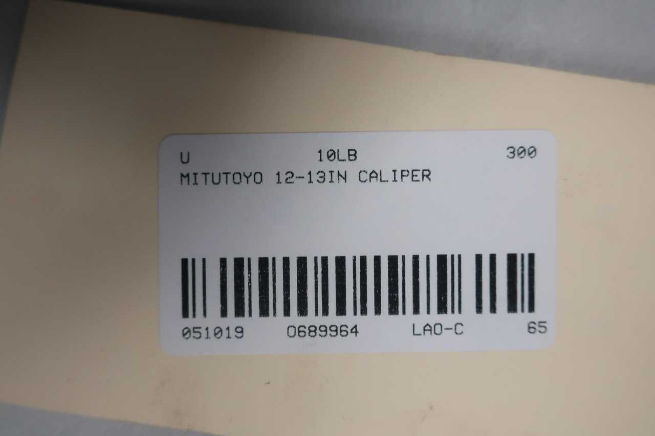 MITUTOYO 12-13IN MICROMETER - ELECTRIC POWER TOOLS
