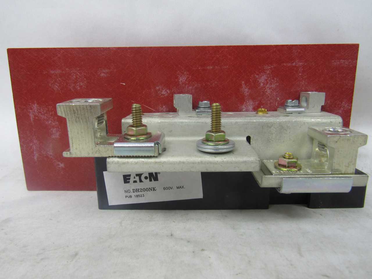 Quantity of 2 New Surplus Eaton DH200NK Neutral Kits 200A - ELECTRICAL COMPONENTS
