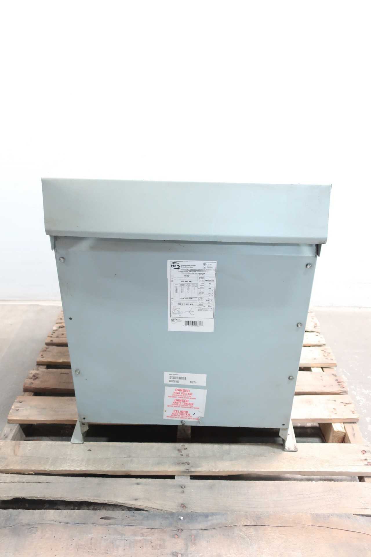 HPS NMK045KB VOLTAGE TRANSFORMER HV:480V LV:208Y/120V 3PH 45KVA - CONTROL TRANSFORMERS