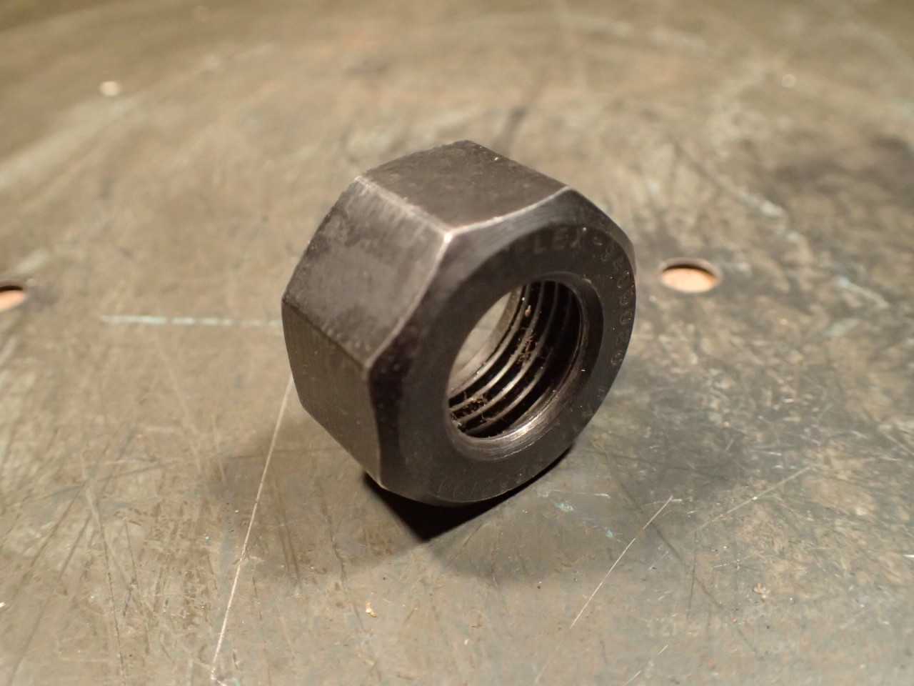 TSD 1/2" Acura-Flex 9400020 Collet Retention Nut, Used in Good Condition - HOLEMAKING TOOLS