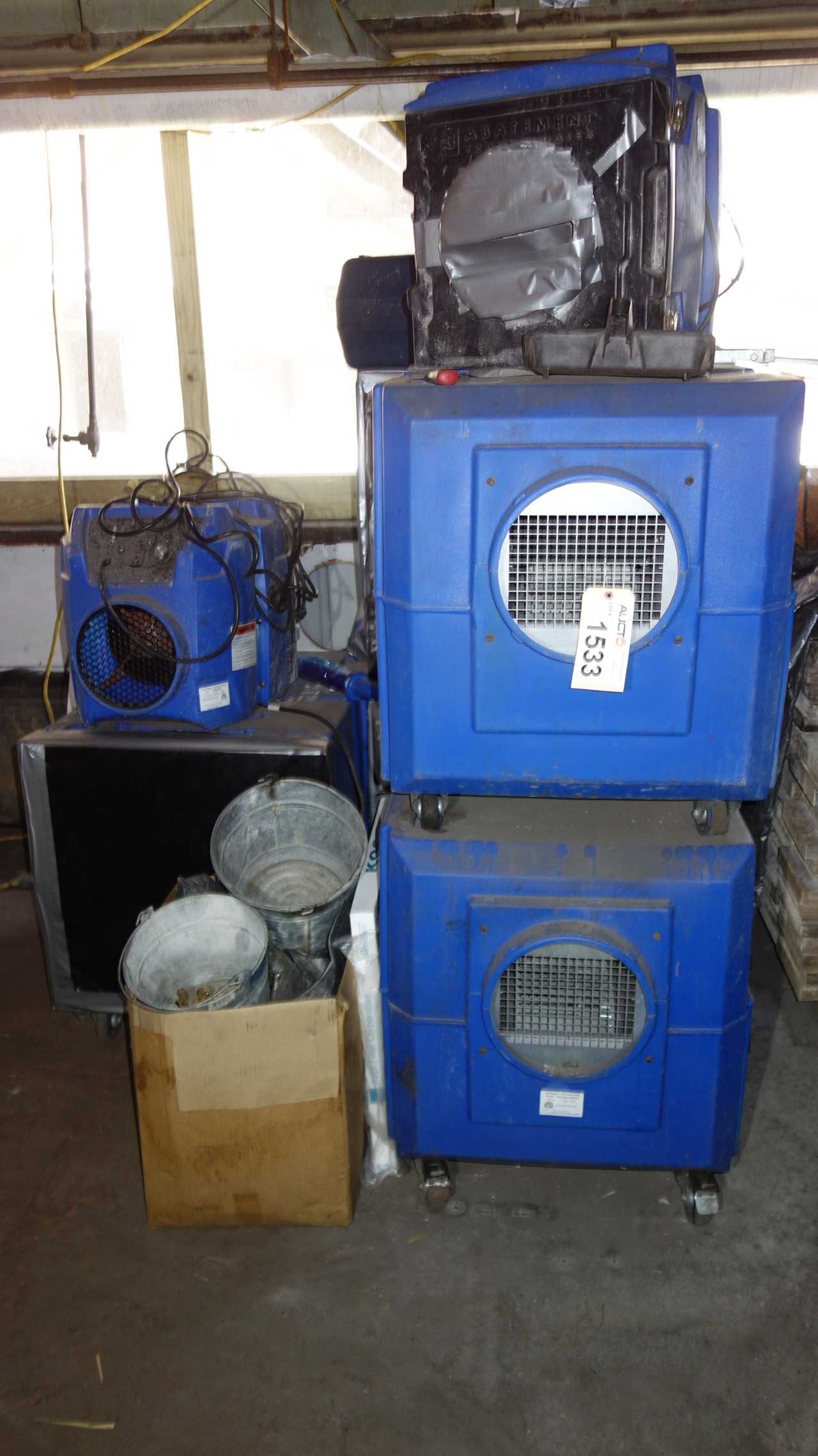 LOT OF ABATEMENT TECHNOLOGIES BULLDOG SCRUBBERS - ELECTRIC POWER TOOLS