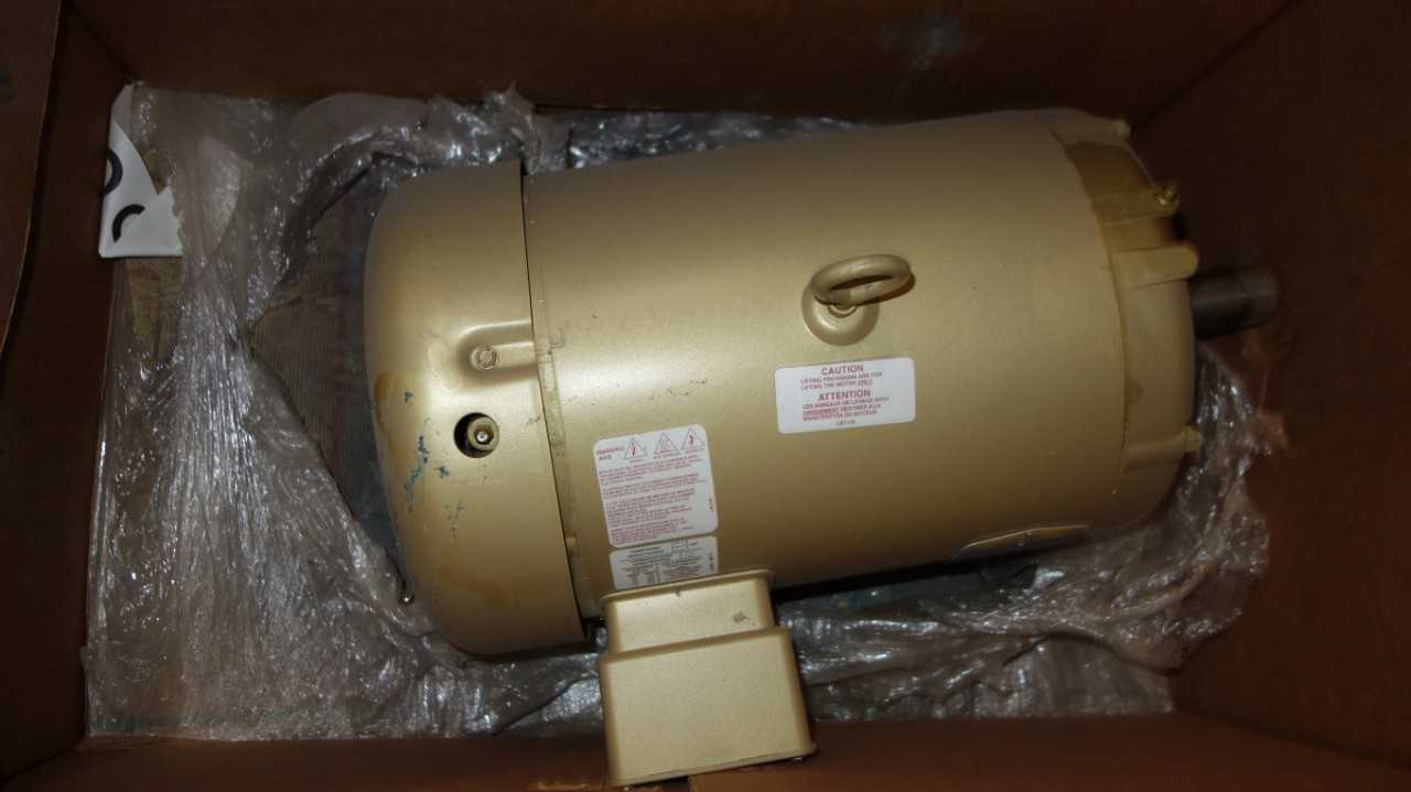 BALDOR EM3710T-5 7.5HP 575V-AC 213T MOTOR - ELECTRIC MOTORS