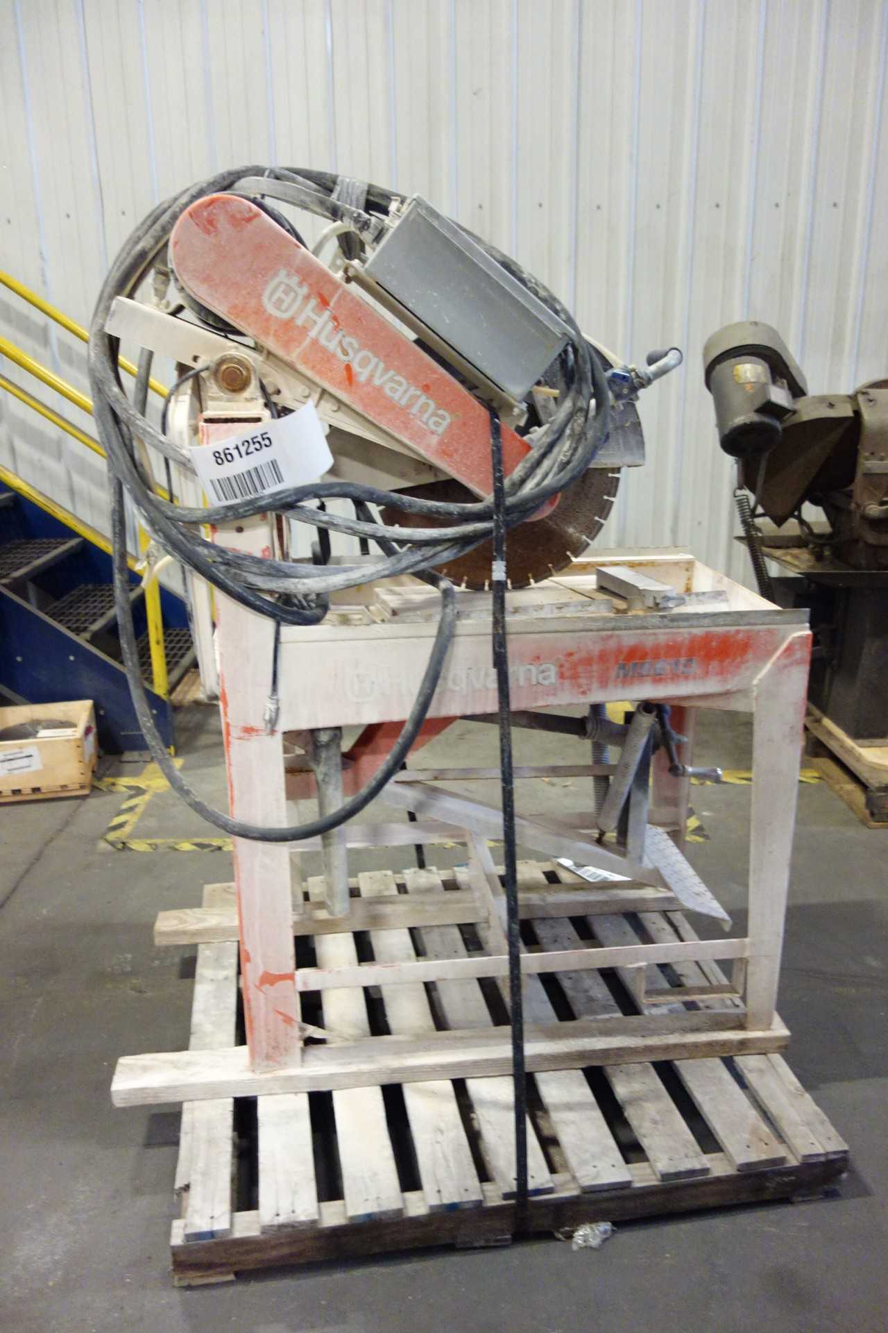 HUSQVARNA MS 610 5 HP ELECTRIC GUARDMATIC MASONRY BRICK AND BLOCK SAW - ELECTRIC MOTORS