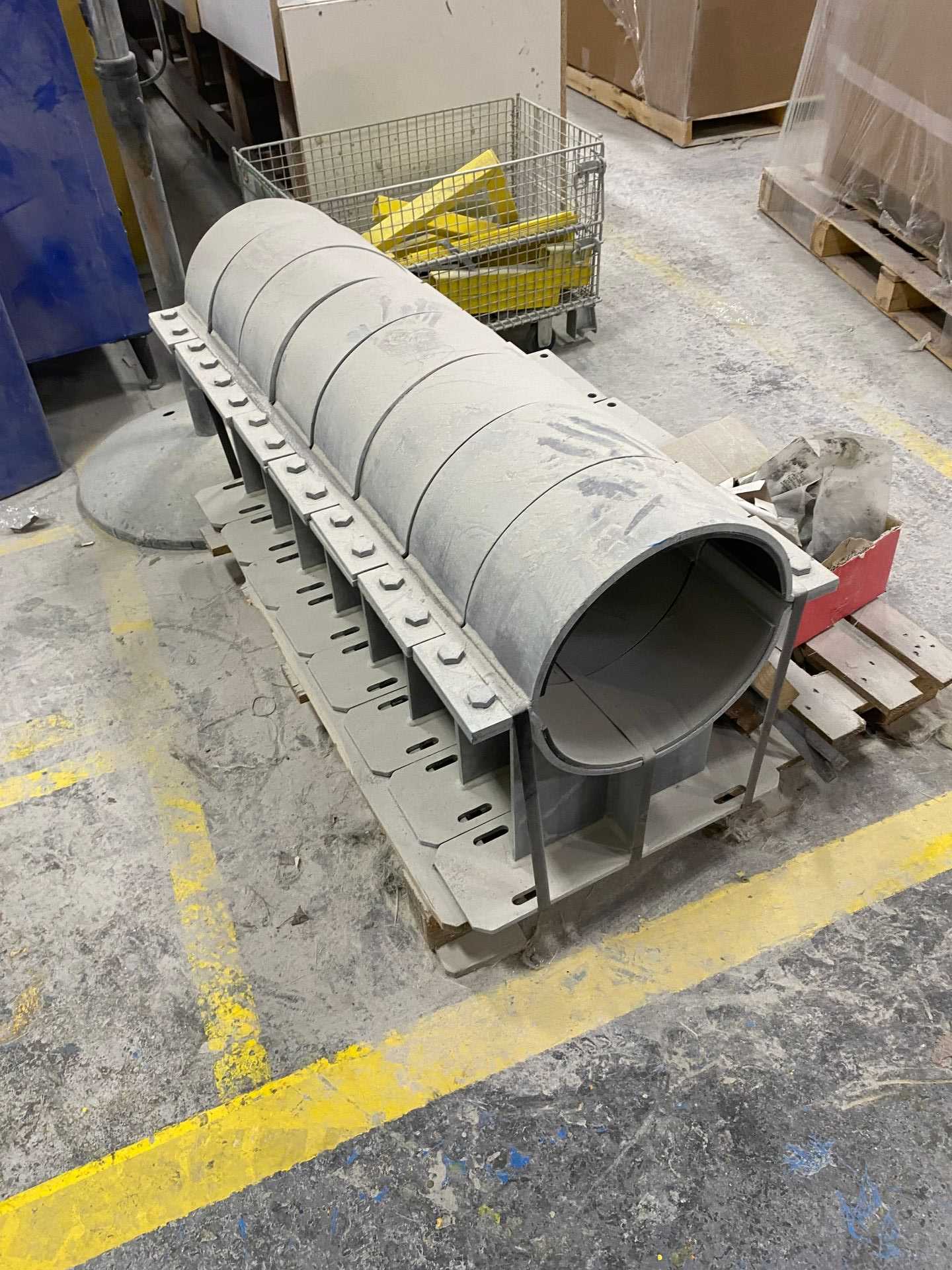 Bulk Lot of QTY 4 Filamat Fiberglass Barge Sections - MISCELLANEOUS