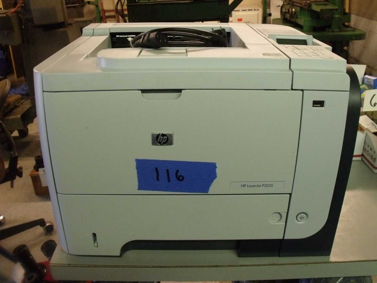 HP Laserjet Printer P3015 - MISCELLANEOUS