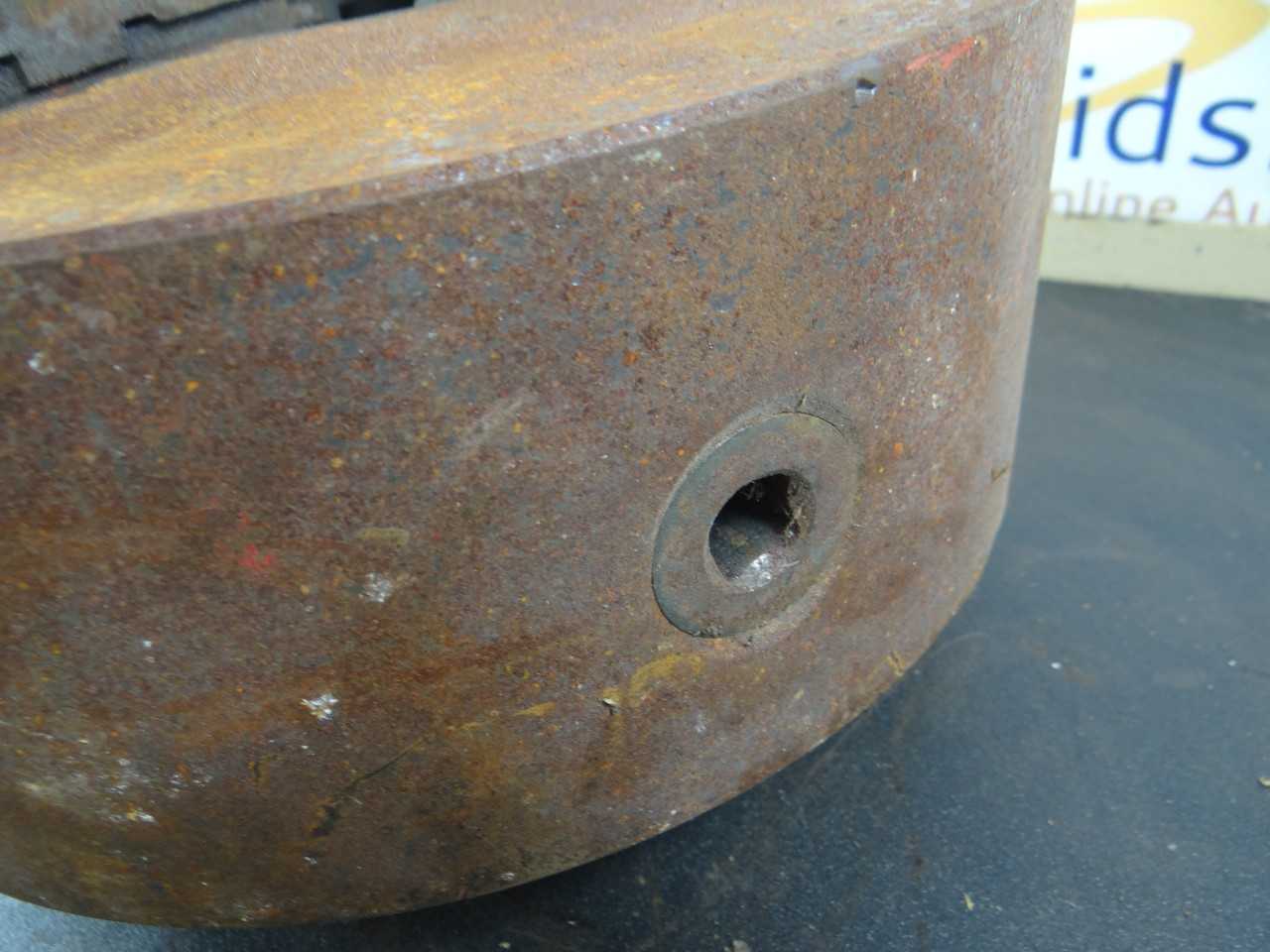 BISON 12 INCH 3 JAW LATHE CHUCK - HOLEMAKING TOOLS