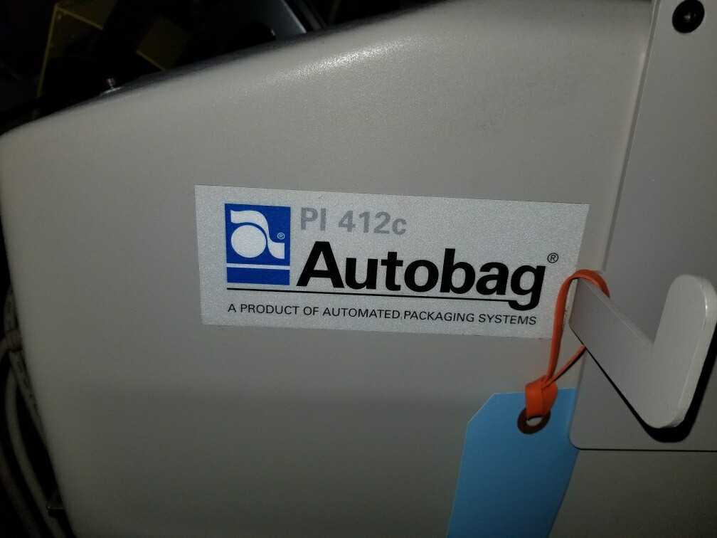 Autobag AB180/PL412C Automatic Bagging Machine with Loader - MATERIAL HANDLING