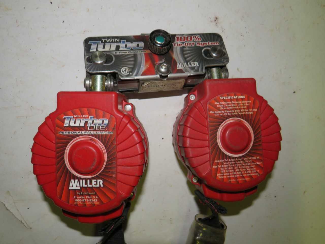 MILLER DURAFLEX D-RING CONNECTOR MFL-126FI - SAFETY SWITCH