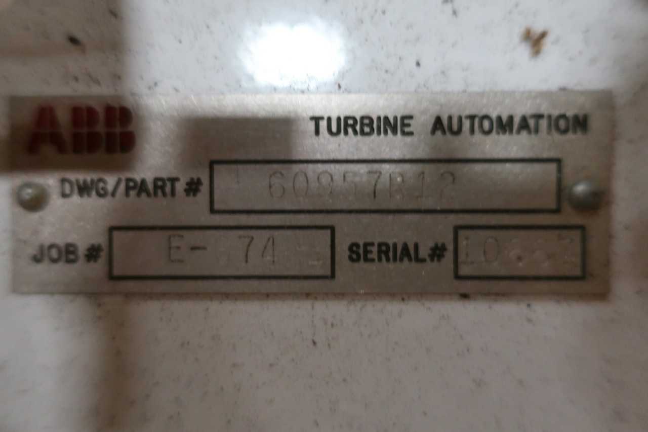 ABB REMOTE RESET VALVE PANEL - ELECTRICAL COMPONENTS