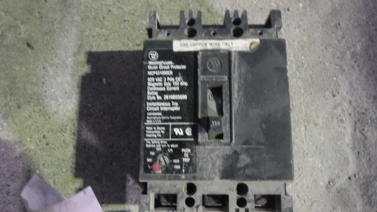 150 Amp Westinghouse Circuit Breaker - CIRCUIT BREAKERS