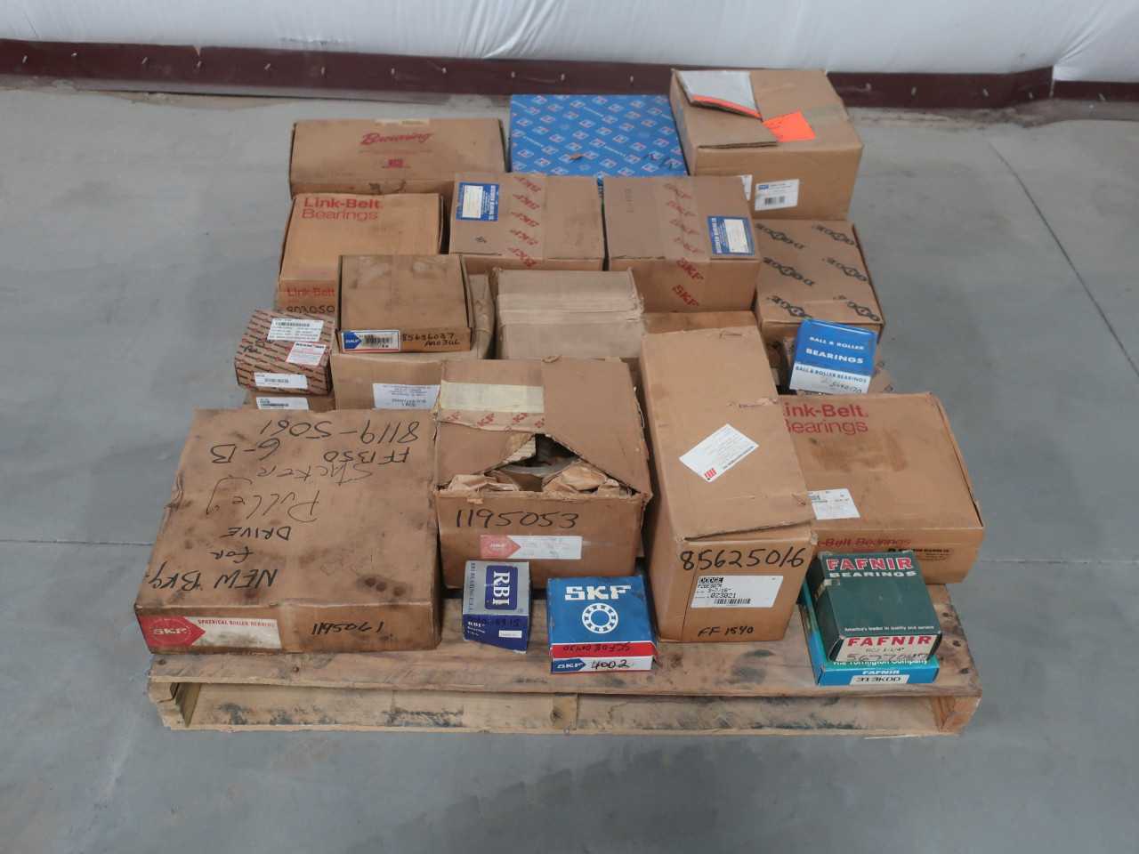 1 PALLET OF ASSORTED BEARINGS - BEARINGS