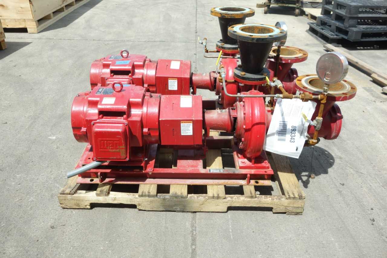 LOT OF 2 BELL & GOSSETT 1510 BF 9.125 CENTRIFUGAL PUMPS - CENTRIFUGAL PUMP