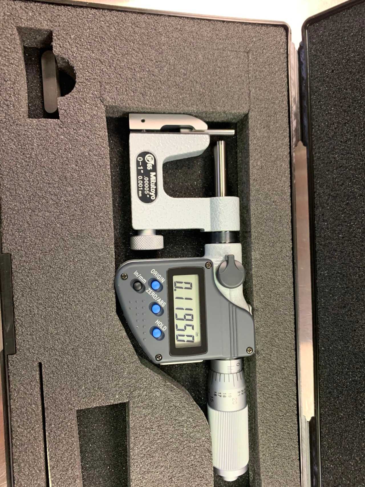 Mitutoyo Micrometers - ELECTRIC POWER TOOLS