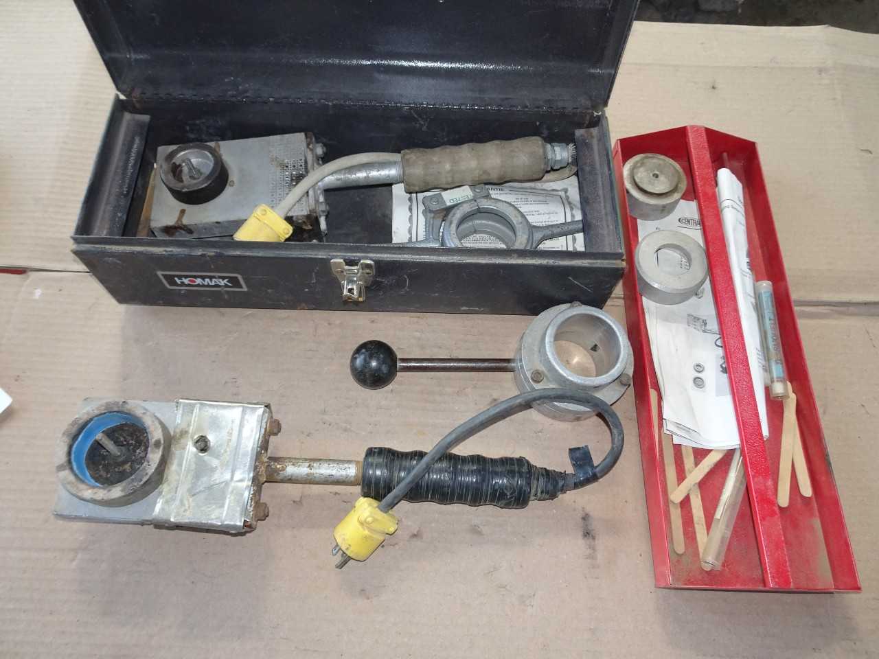 CENTRAL PIPE FUSION MACHINE - ELECTRIC POWER TOOLS