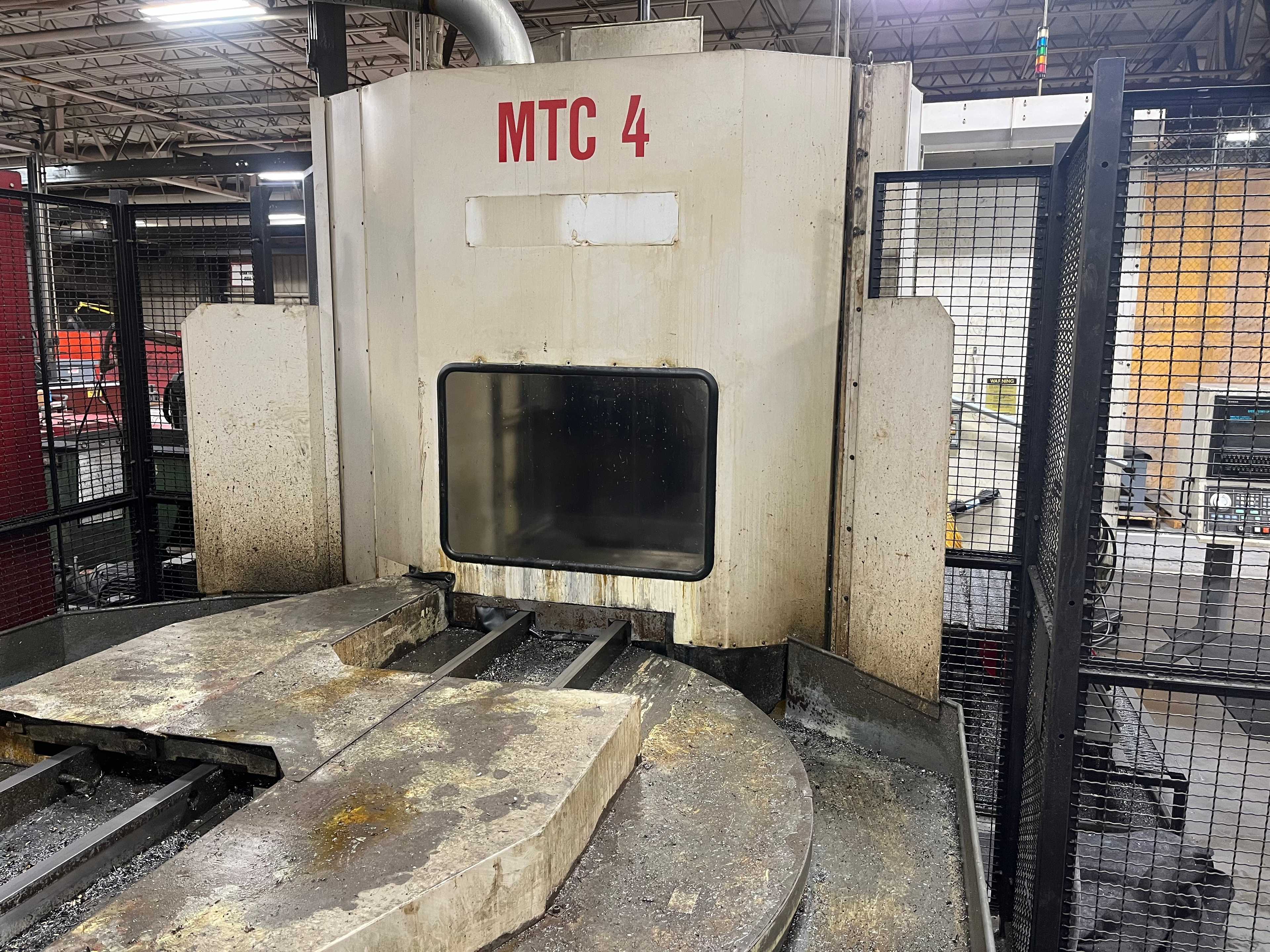 1995 Cincinnati Milacron T-40 4 Axis Horizontal Machining Center w/Siemens Acramatic 950 Control - MACHINING CENTERS