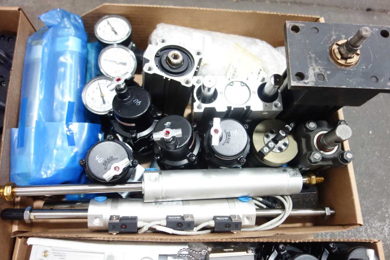3 PALLETS OF ASSORTED PNEUMATIC REPLACEMENT PARTS - PNEUMATIC POWER TOOL