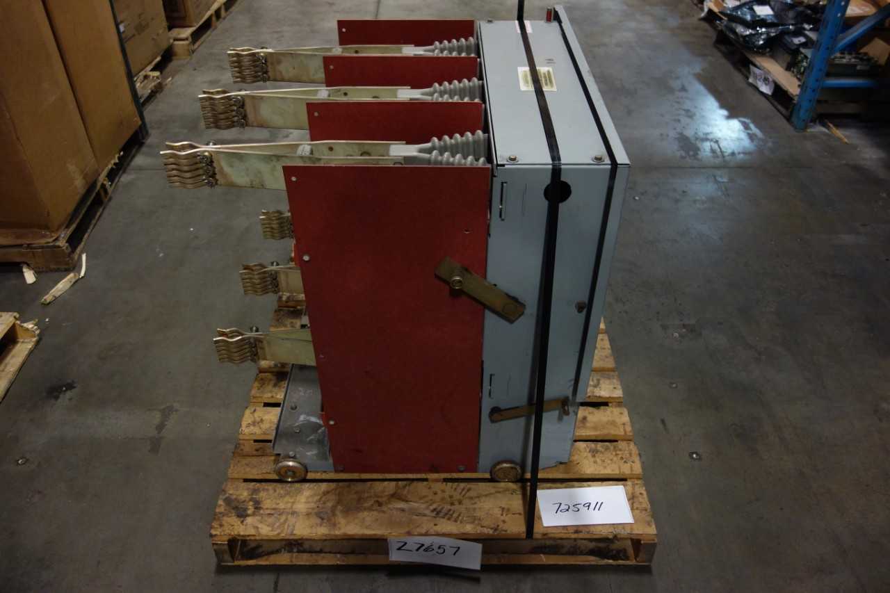 1 POWELL POWL VAC VACUUM CIRCUIT BREAKER TYPE-05PV0250-31 1200 AMP 4.76KV PVS-3 4750VAC - CIRCUIT BREAKERS