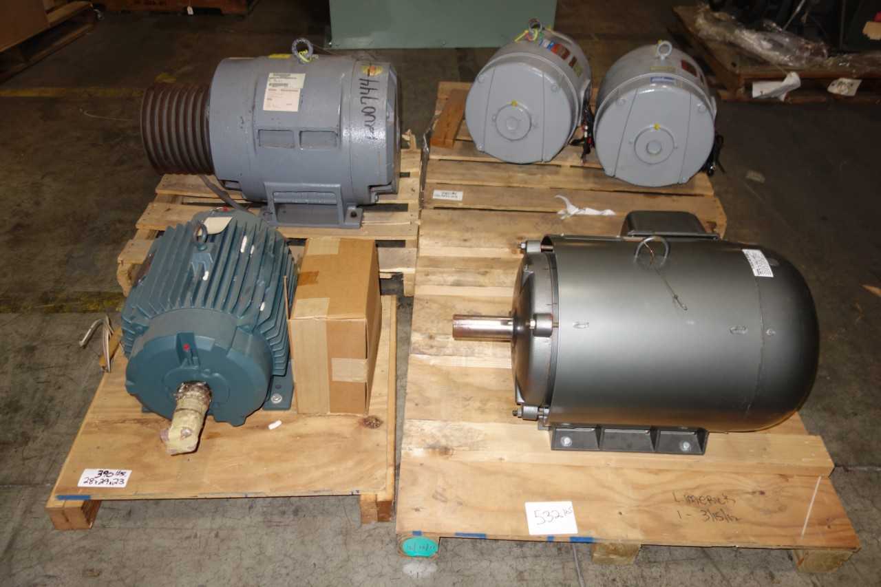LOT 5 ASSORTED MOTORS - HAND TOOLS