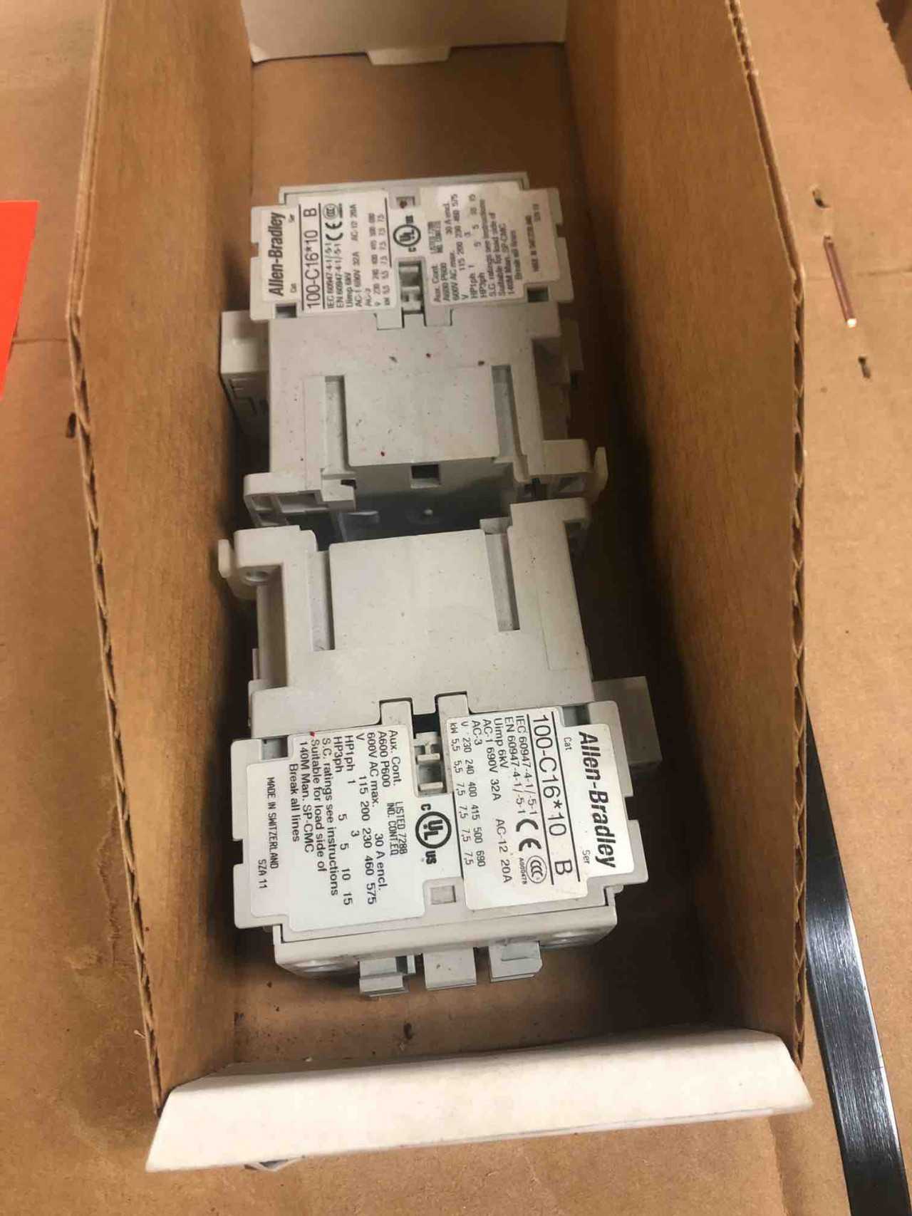 Allen-Bradley 100-C16D10 B Motor Starter Contact - INDUSTRIAL PARTS