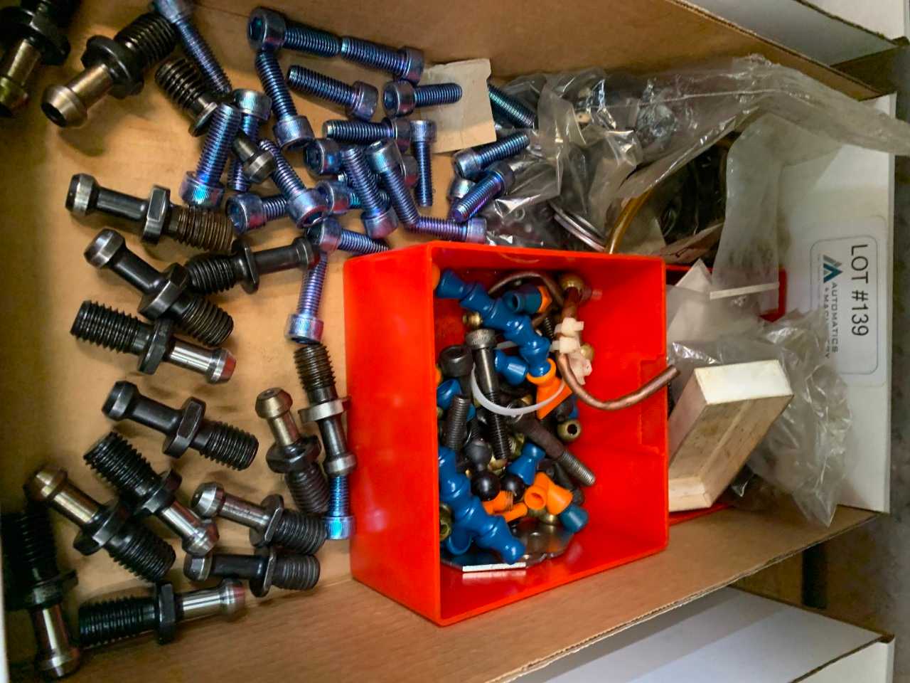 Misc Nuts, Bolts, Pull Studs, Coolant parts - ELECTRIC POWER TOOLS