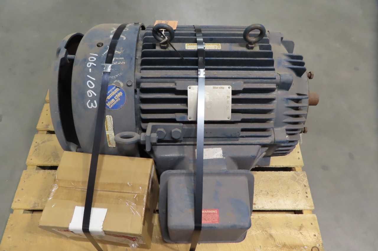 MARATHON BLUE CHIP 405TSCV 100HP 460V-AC AC ELECTRIC MOTOR - ELECTRIC MOTORS MARATHON BLUE CHIP 405TSCV 100HP 460V-AC AC ELECTRIC MOTOR - ELECTRIC MOTORS