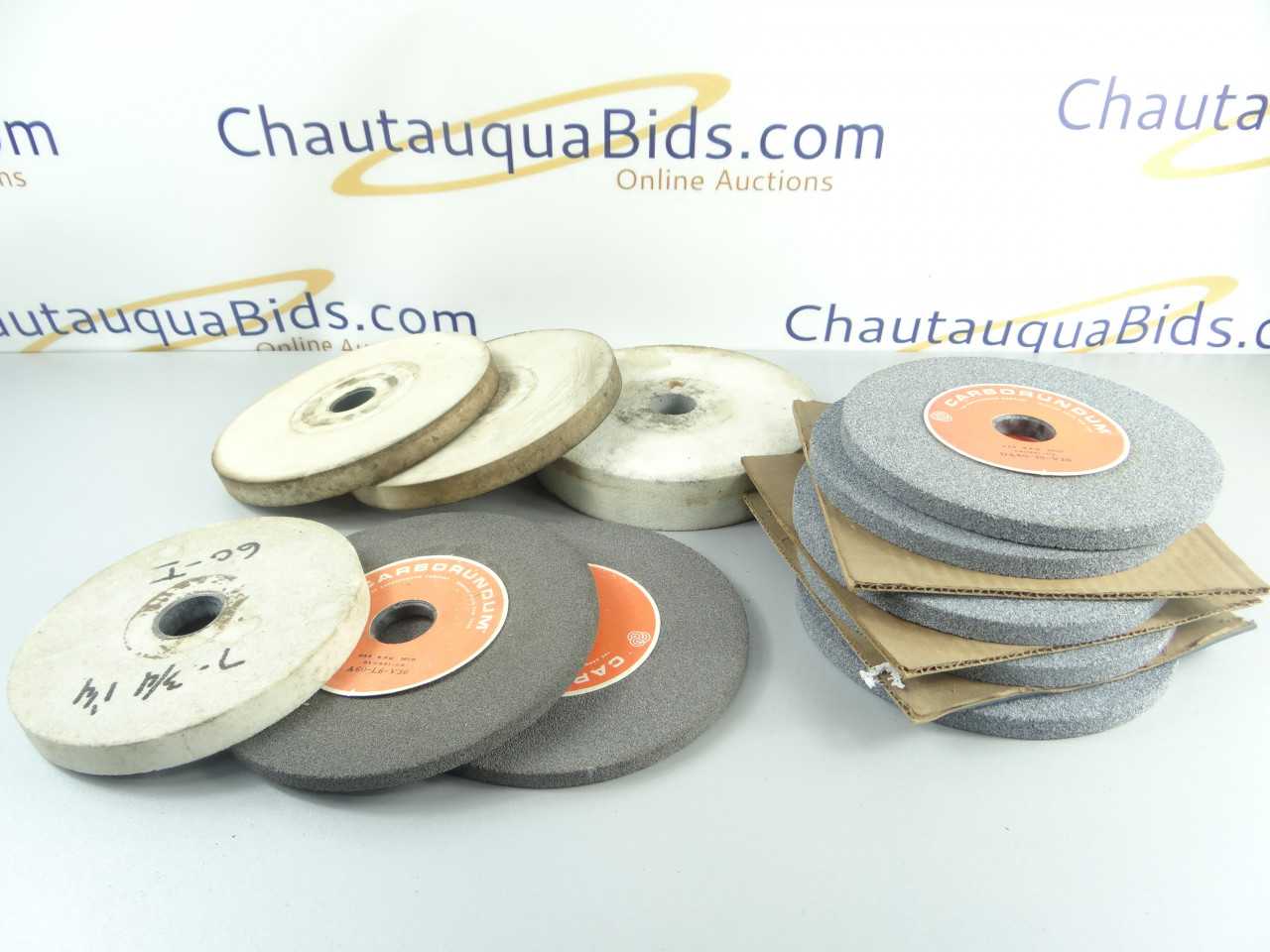 Lot of 11 Mostly New Assorted Grinding Wheels - GRINDING WHEELS