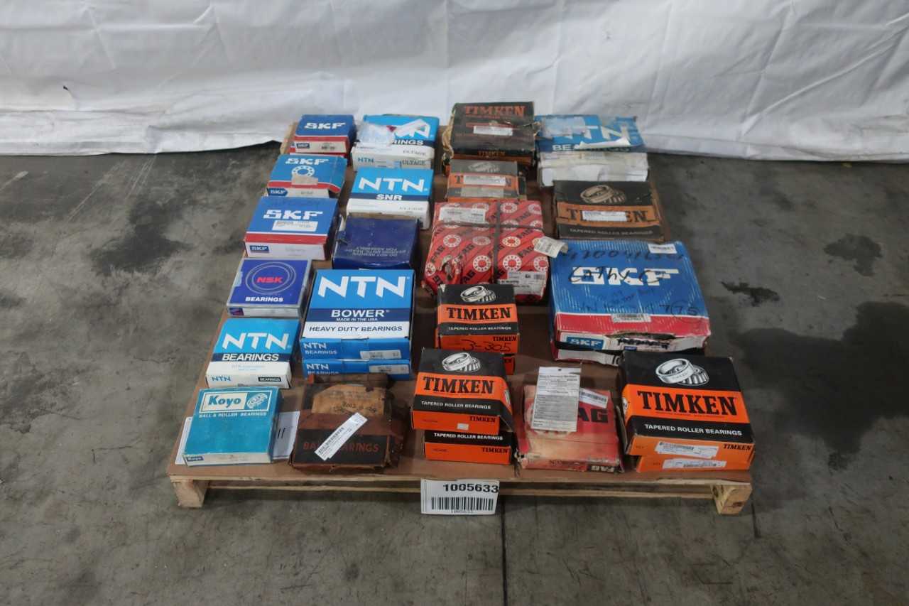 PALLET OF ASSORTED ROLLER BEARINGS - BEARINGS