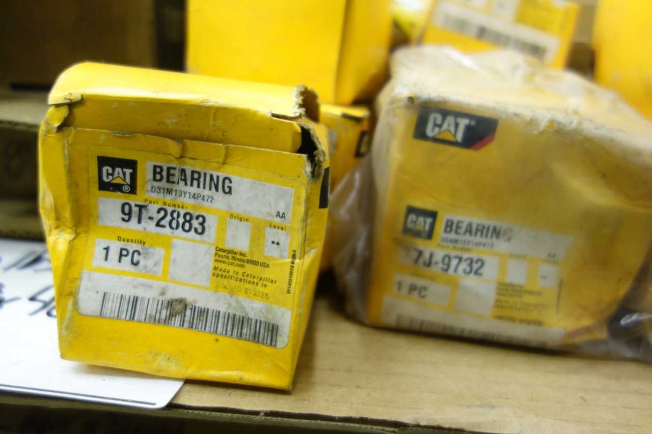 PALLET OF ASSORTED CAT HEAVY EQUIPMENT REPLACEMENT PARTS - CONSTRUCTION