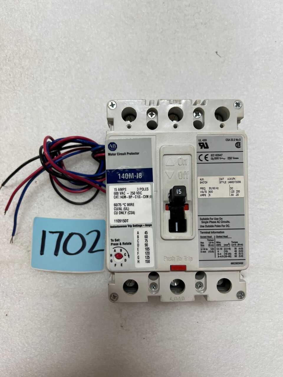 CIRCUIT BREAKER - CIRCUIT BREAKERS