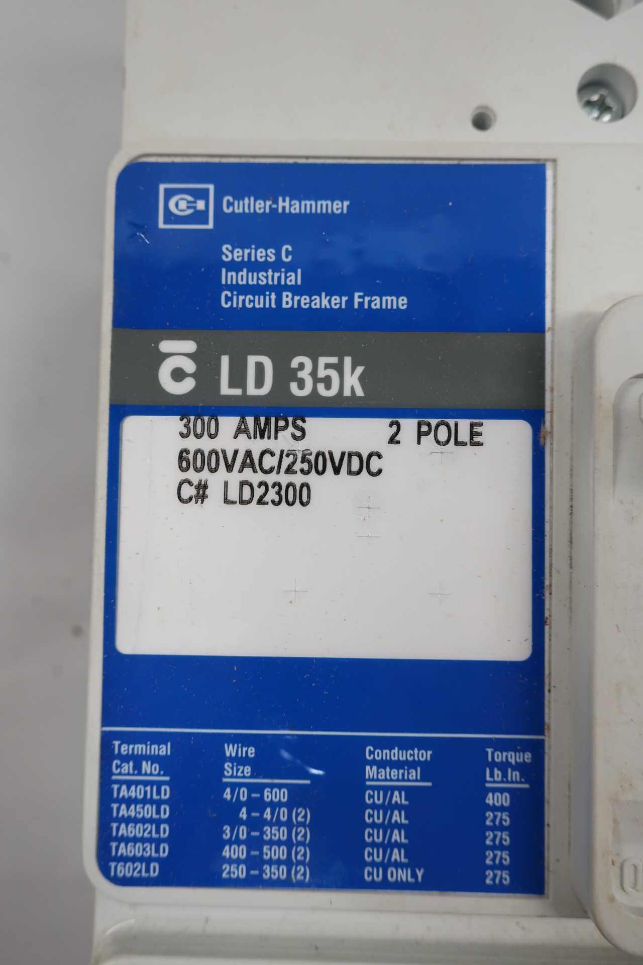 EATON LD2300 MOLDED CASE CIRCUIT BREAKER 300A 2P 600V-AC - CIRCUIT BREAKERS